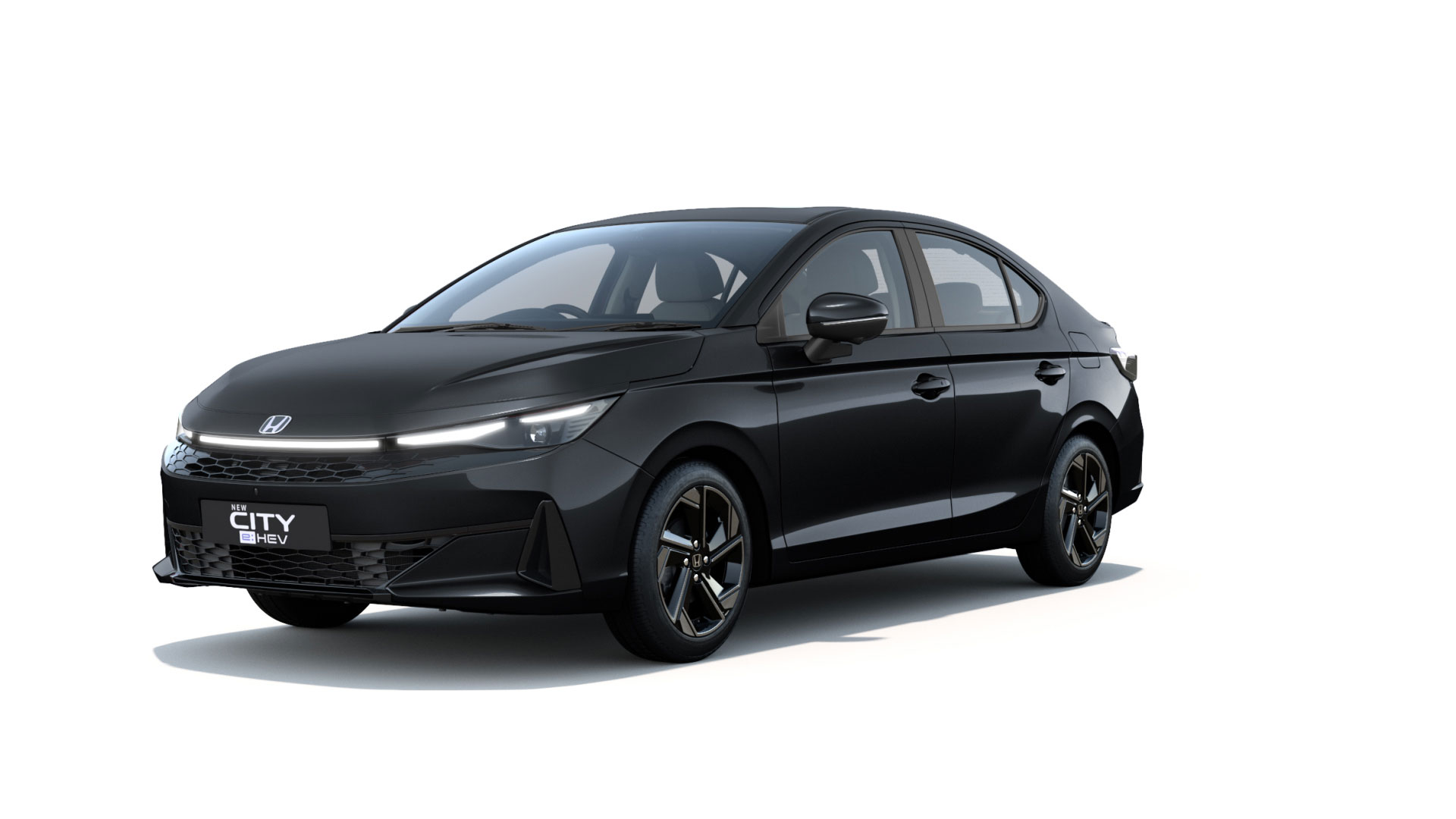 Honda City in Crystal Black Pearl