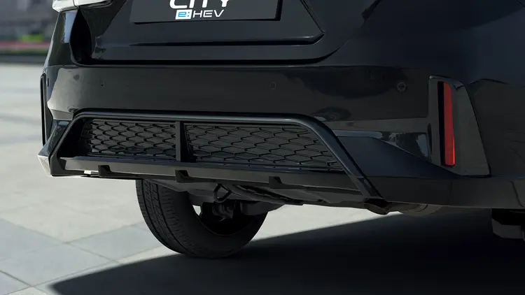 Honda City rear bumper design